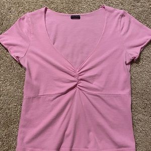 Brandy Melville hot pink Gina top